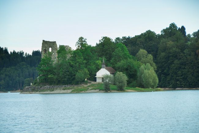 Ile d'Ogoz en Gruyère